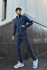 IRVIN jersey tracksuit in graphite color GEN 8000302 photo №1