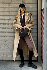 Black ribbed leggings M-SOCKS 2040303 photo №5