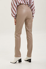 Деловые зауженные брюки CKIHHI-NICE-B со стрелками из кожзама Garne 3039303 фото №4