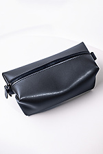 Schwarze Kosmetiktasche aus Öko-Leder  8046306 Foto №2