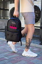 Casual Schulrucksack für Jungen mit Squid Game Print Schwarz Without 8055306 Foto №2