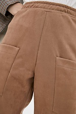 Высокие брюки FIVE зауженного кроя с карманами спереди Garne 3037308 фото №4