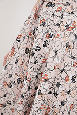 Длинное хлопковое платье FIELD под пояс с короткими рукавами и широкой юбкой Garne 3038308 фото №4