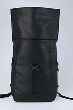Large black roll-top backpack with laptop compartment SGEMPIRE 8015308 photo №9