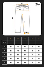 Mom Women's Cotton Trousers Mom Black Teamv 8034308 photo №8