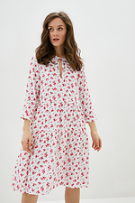 KAREN staple dress in country style with a small print Garne 3038310 photo №1
