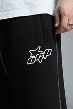 Horned Oversized Sweatpants Black OGONPUSHKA 8043310 photo №10