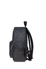 Маленький женский рюкзак в рисунок с внешним карманом цвета хаки GARD 8011311 фото №8