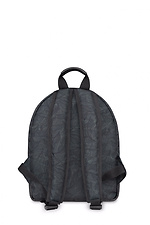 Маленький женский рюкзак в рисунок с внешним карманом цвета хаки GARD 8011311 фото №9