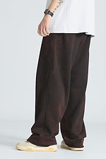 Men's Oversized Shamble Black Sweatpants OGONPUSHKA 8043311 photo №4