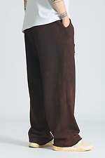 Men's Oversized Shamble Black Sweatpants OGONPUSHKA 8043311 photo №5
