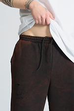 Men's Oversized Shamble Black Sweatpants OGONPUSHKA 8043311 photo №7