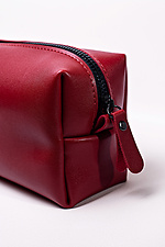Rote Kosmetiktasche aus Öko-Leder  8046311 Foto №3