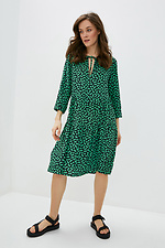 KAREN staple dress in country style with a small print Garne 3038312 photo №2