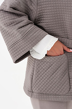 Cardigan SQUARE gray Garne 3043312 photo №5