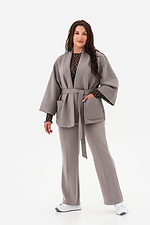 Cardigan SQUARE gray Garne 3043312 photo №6