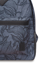 Маленький жіночий рюкзак в малюнок з зовнішньою кишенею GARD 8011312 фото №2