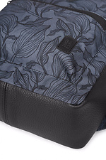 Kleiner Damenrucksack im Muster mit einer Außentasche GARD 8011312 Foto №6