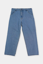 Übergroße Booty-Jeans für Herren in Blau OGONPUSHKA 8043312 Foto №11