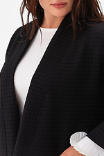 Strickjacke SQUARE schwarz Garne 3043313 Foto №5