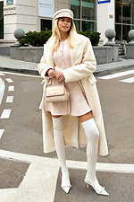 Women's milky cotton stockings M-SOCKS 2040317 photo №2