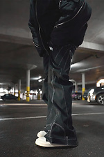 Men's oversized pants Qipa black OGONPUSHKA 8043319 photo №13