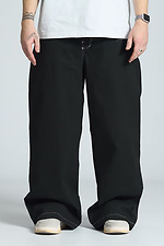 Men's oversized pants Stok black OGONPUSHKA 8043320 photo №1