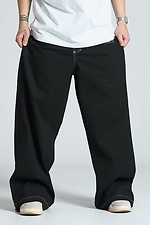 Men's oversized pants Stok black OGONPUSHKA 8043320 photo №5