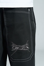 Men's oversized pants Stok black OGONPUSHKA 8043320 photo №8