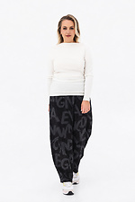 CORD Print Trousers Garne 3044321 photo №2