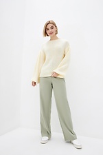 Oversized knit jumper with wide sleeves  4038323 photo №2