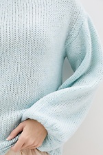 Dzianinowy sweter oversize z szerokimi rękawami  4038324 zdjęcie №4
