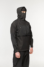 Чоловічий анорак чорного кольору TUR WEAR 8037324 фото №1
