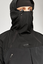 Чоловічий анорак чорного кольору TUR WEAR 8037324 фото №7