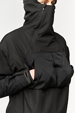 Чоловічий анорак чорного кольору TUR WEAR 8037324 фото №8