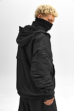 Чоловічий анорак чорного кольору TUR WEAR 8037325 фото №3
