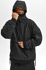 Чоловічий анорак чорного кольору TUR WEAR 8037325 фото №6