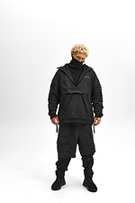 Чоловічий анорак чорного кольору TUR WEAR 8037325 фото №7