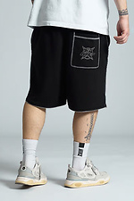 Men's oversized sweatpants Zone black OGONPUSHKA 8043325 photo №17