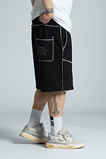 Men's oversized sweatpants Zone black OGONPUSHKA 8043325 photo №19
