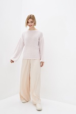 Oversized knit jumper with wide sleeves  4038326 photo №2