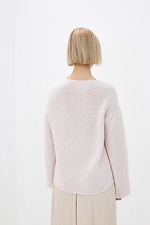 Dzianinowy sweter oversize z szerokimi rękawami  4038326 zdjęcie №3