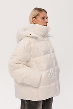Куртка зимова жіноча Хлоя білого кольору TUR WEAR 8037326 фото №2
