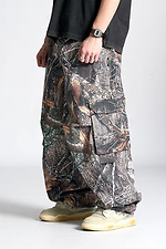 Мужские оверсайз брюки-карго Camo камуфляжные OGONPUSHKA 8043326 фото №1