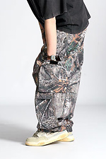 Мужские оверсайз брюки-карго Camo камуфляжные OGONPUSHKA 8043326 фото №2