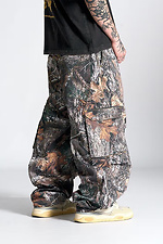 Мужские оверсайз брюки-карго Camo камуфляжные OGONPUSHKA 8043326 фото №5