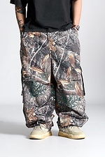 Мужские оверсайз брюки-карго Camo камуфляжные OGONPUSHKA 8043326 фото №6