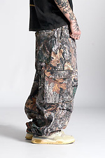 Мужские оверсайз брюки-карго Camo камуфляжные OGONPUSHKA 8043326 фото №7