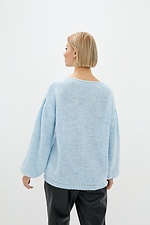 Dzianinowy sweter oversize z szerokimi rękawami  4038327 zdjęcie №3