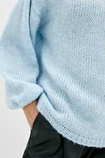 Dzianinowy sweter oversize z szerokimi rękawami  4038327 zdjęcie №4